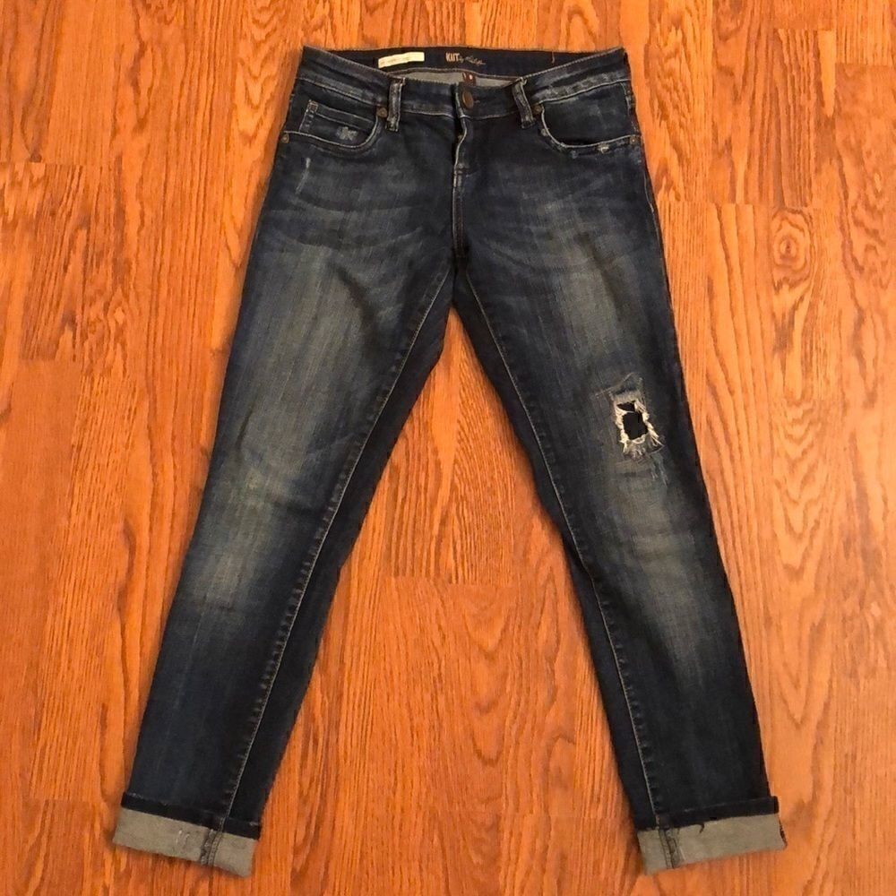 Kut from the Kloth Catherine Boyfriend Jeans Sz 0